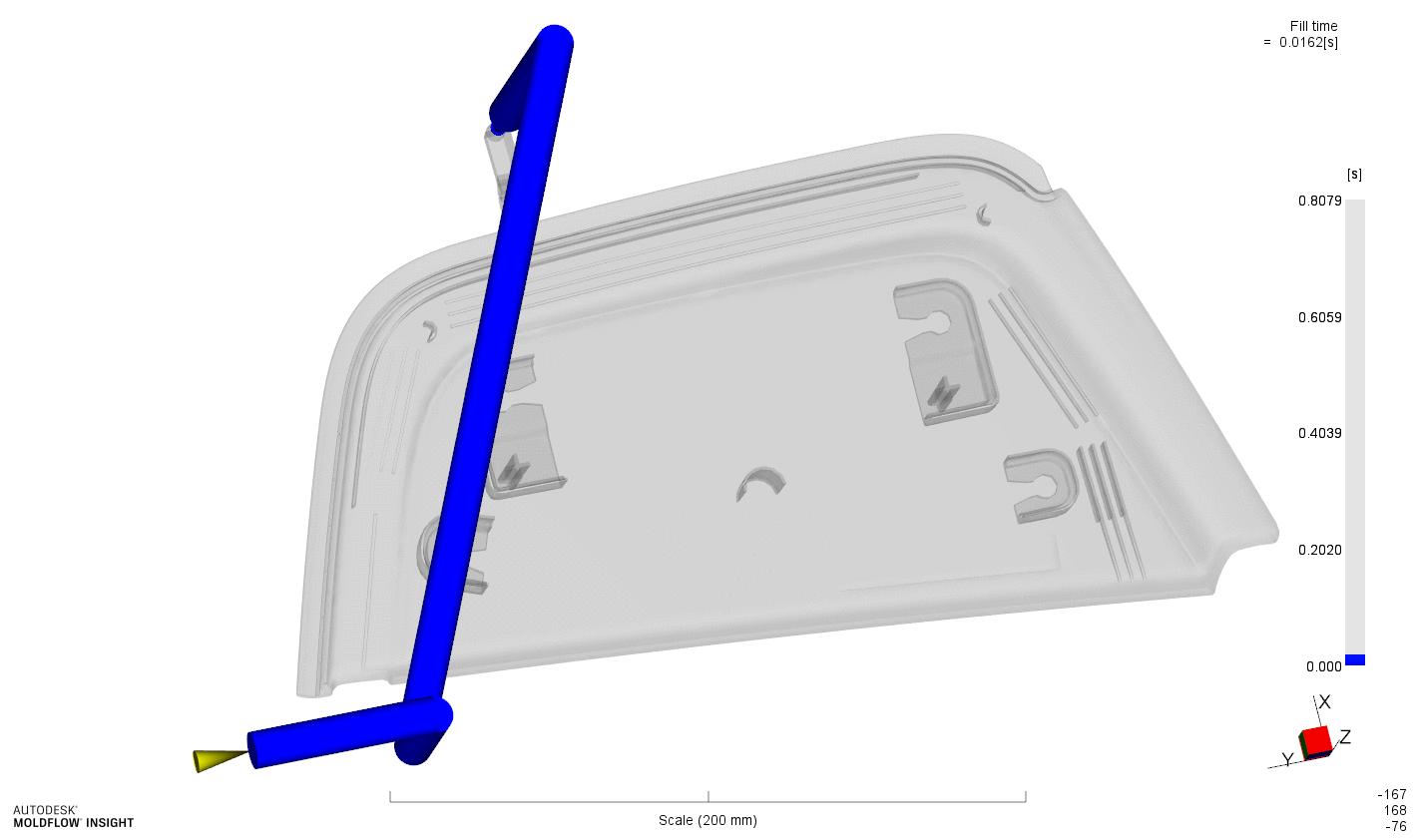 RR REAR DOOR TRIM 2K TPE